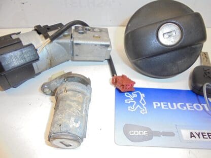 Set inchidere 2 chei Peugeot 307 4162JC 4162KG