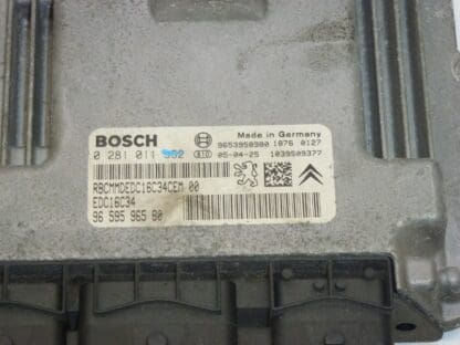 Unitate de control Bosch EDC16C34 0281011392