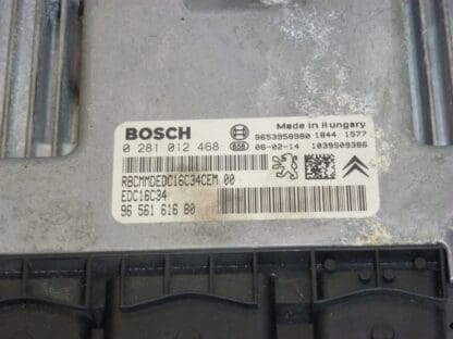 Unitate Bosch EDC16C34 Citroën Xsara Picasso 0281012468 9656161680
