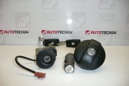 Set blocare, 2 chei Peugeot 307 4162KH