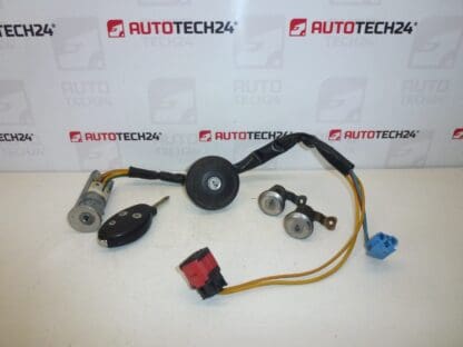 Set de încuietori + o cheie Citroën Xsara 4162Z5 4162Z4