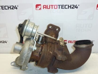 Turbo KK 5435 1014861 Citroën Peugeot 1.4 HDI 0375G9, rulaj 42.000 km - imagine 2