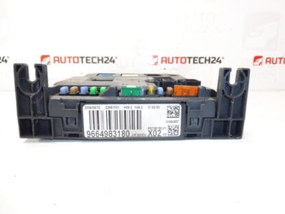 ECU Valeo BSI X02-00 Citroën Peugeot 9664983180 6580SG - imagine 2