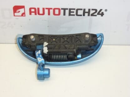 Maner portiera spate dreapta Citroën C1 Peugeot 107 albastru metalic 9101AN - imagine 2