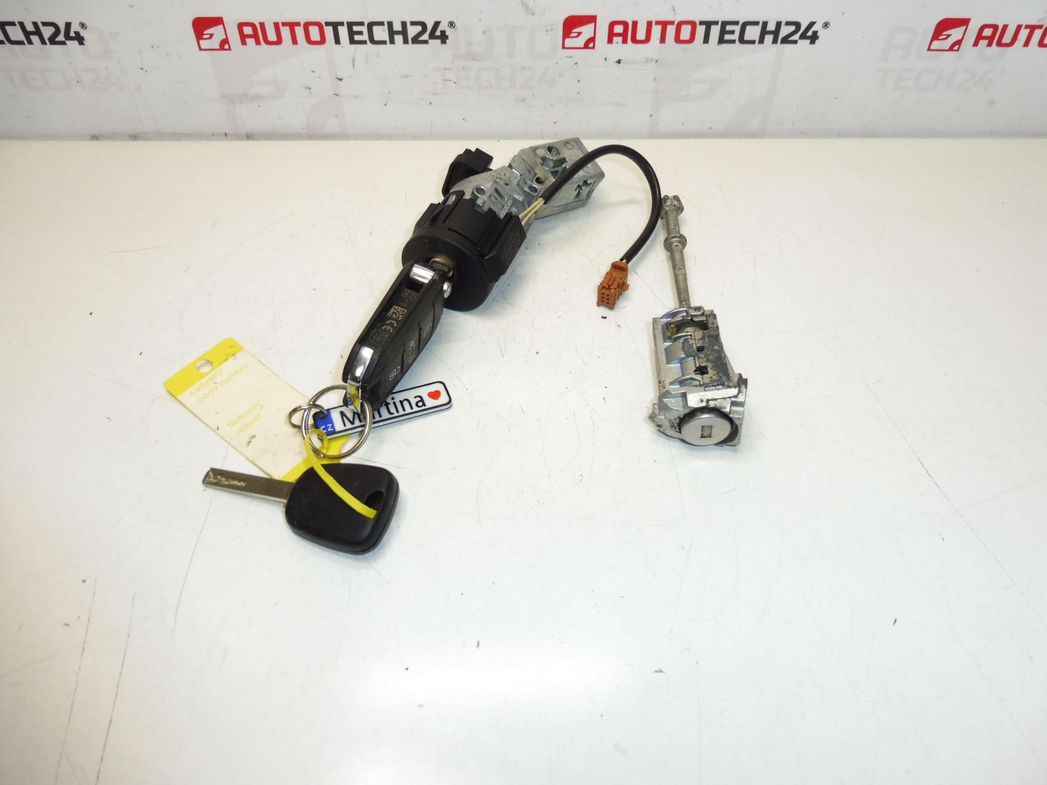 Set de încuietori plus 2x chei Citroen C-Elysée 9678792780